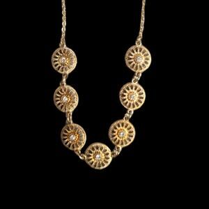 Banana Republic Dainty Goldtone Necklace featuring